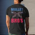 Mullet Bros - Mullet Pride Funny Redneck Mullet Mens Back Print T-shirt Gifts for Him