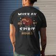 Musk Ox Are My Spirit Animal Men's T-shirt Back Print Gifts for Him