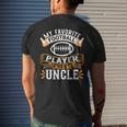 My Favorite Football Player Calls Me Uncle - Usa Football Mens Back Print T-shirt Gifts for Him