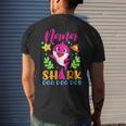Nana Shark Nana Shark Lover Family Mothers Day Mens Back Print T-shirt Gifts for Him
