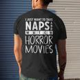 Take Naps And Watch Horror Movies Movies Men's T-shirt Back Print Gifts for Him