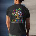 National Hispanic Heritage Month Cute Tree Country Flags Men's T-shirt Back Print Gifts for Him