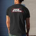 No Fear Just Fearless 90S Retro Skater N Nostalgia Mens Back Print T-shirt Gifts for Him