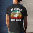 No Gender Only Goose Cute Animal Love Retro Lgbt Pride Month Mens Back Print T-shirt Gifts for Him
