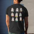 Occupational Therapy Halloween Ot Ghost Boo Speech Therapy Men's T-shirt Back Print Gifts for Him