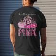 In October We Wear Pink Pumpkin Breast Cancer Awareness Men's T-shirt Back Print Gifts for Him