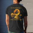 On A Dark Desert Highways Halloween Costume Halloween Funny Gifts Mens Back Print T-shirt Gifts for Him