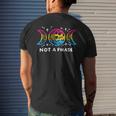 Pansexual Pride Funny Not A Phase Lunar Moon Omnisexual Lgbt Mens Back Print T-shirt Gifts for Him