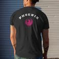 Phoenix Coat Of Arms Flag Pride National Gift Souvenir Mens Back Print T-shirt Gifts for Him