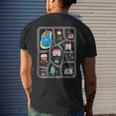 Play Cars On Dads Back Mat Road Car Race Track Gift Cars Funny Gifts Mens Back Print T-shirt Gifts for Him