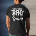Pregnancy Announcement Uncle Worlds Best Brother Uncle Mens Back Print T-shirt Gifts for Him