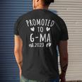 Promoted To G-Ma Est 2023 Soon G-Ma To Be 2023 Mens Back Print T-shirt Gifts for Him