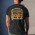 Proud Boyfriend Of A Class Of 2023 Graduate Idea Graduation Men's Back Print T-shirt Gifts for Him