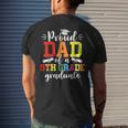 Proud Dad Of A 5Th Grade Graduate Graduation Class Of 2023 Men's Back Print T-shirt Gifts for Him