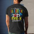 Proud Lil Brother Of A 2023 Prek Graduate Family Lover Men's Back Print T-shirt Gifts for Him