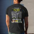 Proud Son Of A Vietnam VeteranVietnam Vet Men's T-shirt Back Print Gifts for Him