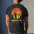 Quabbin Reservoir Massachusetts Fishing Men's T-shirt Back Print Gifts for Him