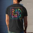 Rad Dad Tie Dye Dad Jokes Funny Father’S Day 2022 Men Mens Back Print T-shirt Gifts for Him