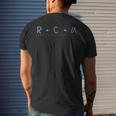 Rcm Mens Back Print T-shirt Gifts for Him