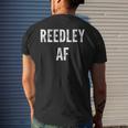 Reedley Af Men's T-shirt Back Print Gifts for Him