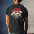 Retro Arden Hills Home State Cool 70S Style Sunset Men's T-shirt Back Print Gifts for Him