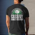 Retro Cassidy Family Reunion Irish Men's T-shirt Back Print Gifts for Him