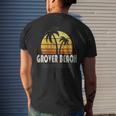Retro Grover Beach Ca Beach Vacation Men's T-shirt Back Print Gifts for Him