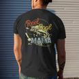 Retro Reel Cool Mama Fishing Lover For Women Men's Back Print T-shirt Gifts for Him