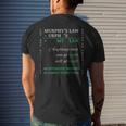 Reverse Murphy's Law Optimistic Mindset Is Almost Everything Men's T-shirt Back Print Gifts for Him