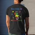 Rocking In My School Shoes Cat Back To School Men's T-shirt Back Print Gifts for Him
