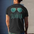 Schools Out Of Summer Happy Last Day Of School Vacation Men's Back Print T-shirt Gifts for Him