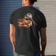 Sea Otter Lover Funny Design Mens Back Print T-shirt Gifts for Him