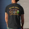Second Grade Students School Zoo Field Trip Squad Matching Mens Back Print T-shirt Gifts for Him