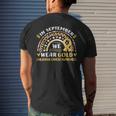 In September We Wear Gold Childhood Cancer Awareness Men's T-shirt Back Print Gifts for Him