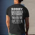 Severance Name Gift Sorry My Heartly Beats For Severance Mens Back Print T-shirt Gifts for Him