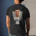 Skibidi Toilet Camera Man Speaker Man Tv Man Men's T-shirt Back Print Gifts for Him