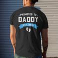 Soon To Be Dad Est 2024 Fathers Day New Dad Vintage Gift Mens Back Print T-shirt Gifts for Him