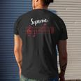 Soprano Singer Soprano Choir Singer Musical Singer Men's T-shirt Back Print Gifts for Him