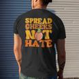 Spread Cheeks Not Hate Fitness Workout Gym Men's T-shirt Back Print Gifts for Him