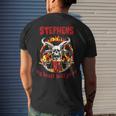 Stephens Name Gift Stephens Name Halloween Gift V2 Mens Back Print T-shirt Gifts for Him