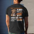 Stop Telling Me Its Just A Dog My Dog Has More Personality Mens Back Print T-shirt Gifts for Him