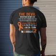I Am The Storm Multiple Sclerosis Warrior Men's T-shirt Back Print Gifts for Him