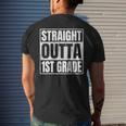 Straight Outta 1St Grade School Graduation Class Of 2023 Mens Back Print T-shirt Gifts for Him
