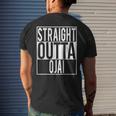 Straight Outta Ojai Men's T-shirt Back Print Gifts for Him