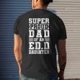 Super Proud Dad Of An Edd Daughter Fathers Dad Mens Back Print T-shirt Gifts for Him