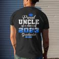 Super Proud Uncle Of 2023 Graduate Awesome Family College Men's Back Print T-shirt Gifts for Him