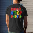 Superstep Daddio Fathers Day Outfits Funny Gift For Daddy Mens Back Print T-shirt Gifts for Him