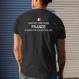 I Support Two Team France And Anyone Who Plays England Men's T-shirt Back Print Gifts for Him