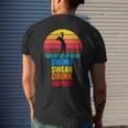 Swing Swear Drink Repeat Funny Golfer Golf Lovers Quote Golf Funny Gifts Mens Back Print T-shirt Gifts for Him