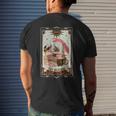 The Reader Tarot Card Witch Vibes Reading Bookworm Bookish Reading Funny Designs Funny Gifts Mens Back Print T-shirt Gifts for Him